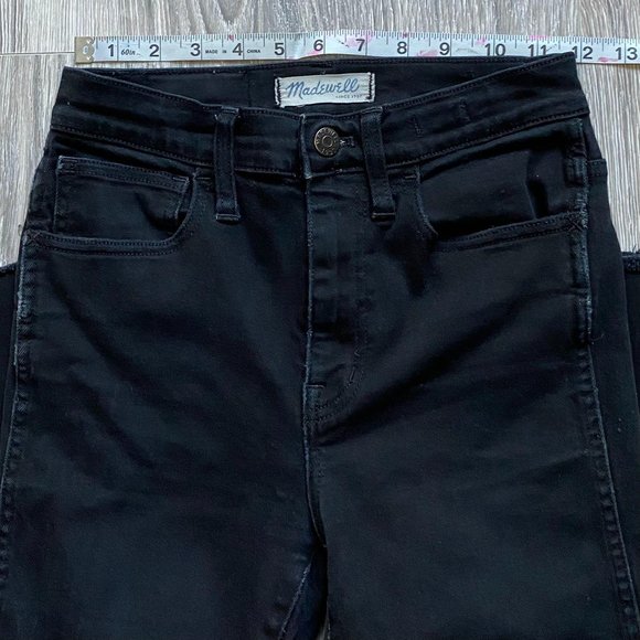 MADEWELL10″ High Rise Distressed Skinny Jean-24 - Picture 2 of 10